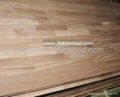 Sapele worktop finger joint panels 2