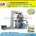 automatic potato chips packing machine/banana chips/snack packing machinery 1