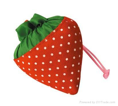 strawberry shopping bag