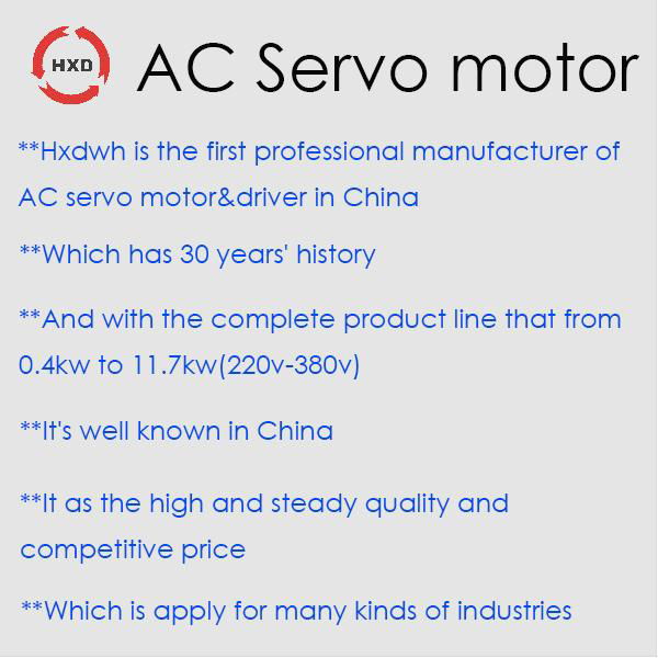 ac servo drives  motor ac servo controller 3.8kw 15N 130flange  2500RPM 220V 4