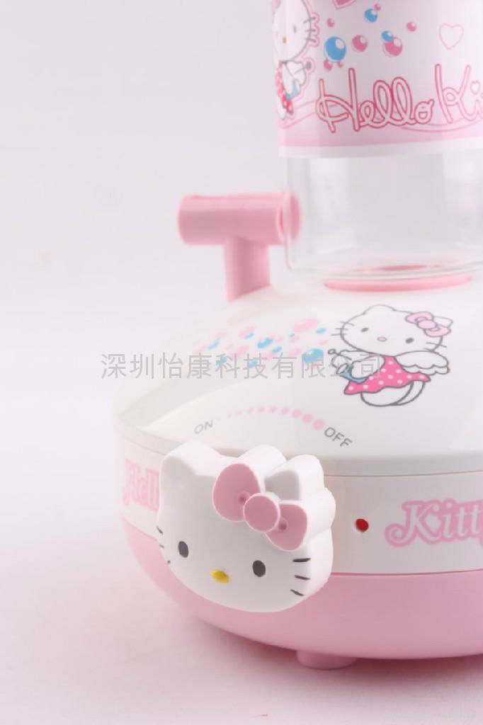 供应迷你超声波hello kitty 加湿器 2