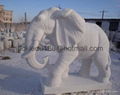 Stone Elephant Animal Stone Statue