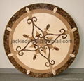 Natural Stone Waterjet Medallion 4