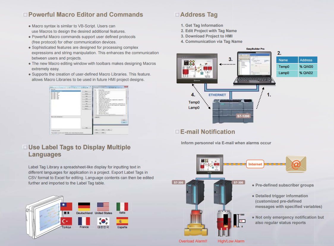 Weintek Touch Pannel eMTseries 4