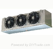 Evaporative air cooler for cold room 