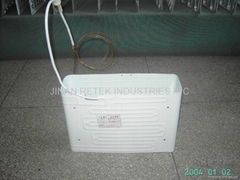 Refrigerator condenser/roll bond evaporator