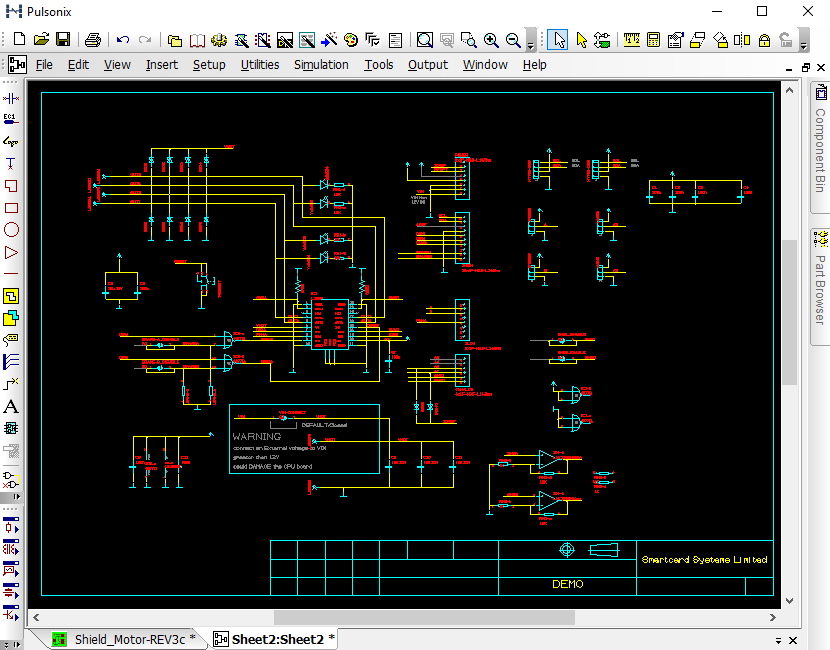 PULSONIX PCB CAD System 4