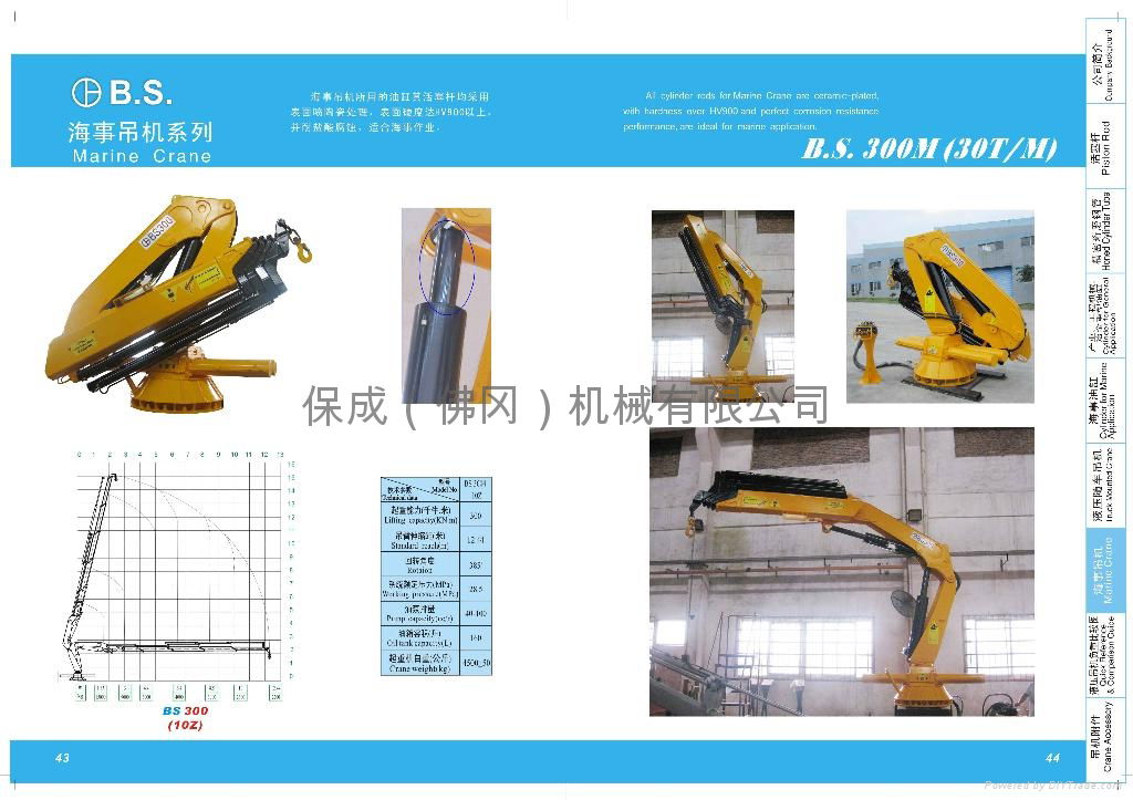 隨車吊機BS 300M  4