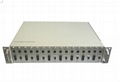 Optical fiber transceiver rack  2