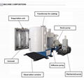 高真空塑料礼品装饰品蒸发镀膜设备