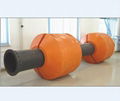 Floaters for dredging pipes 3