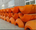 Floaters for dredging pipes 4