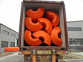 Floaters for dredging pipes 5