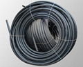 IRRIGATION pipe of high density polyethylene