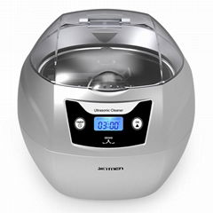 750ml ultrasonic cleaner degas function wash jewelry watch digital LED display