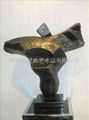 Electroplating sculpture decoration