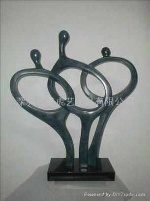 Electroplating sculpture decoration 4