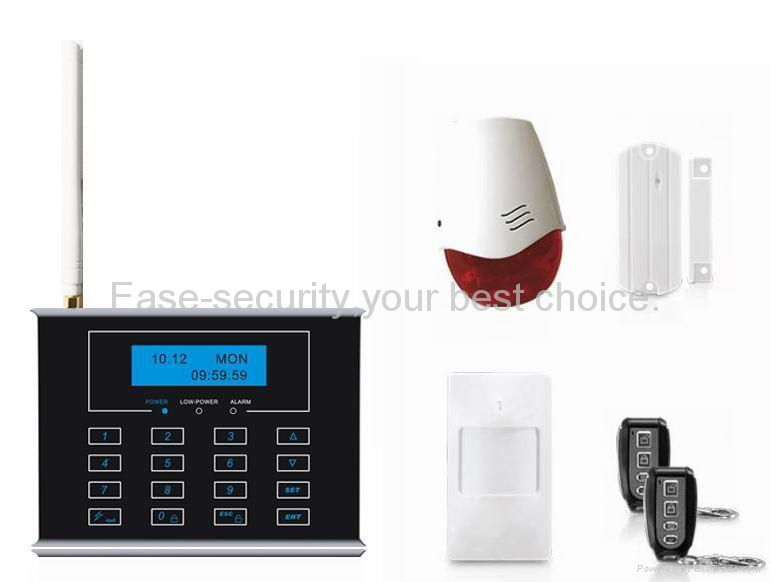 30 Zones Wireless GSM Alarm System (LCD screen) 3