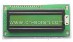 FSTN 16x2 Character lcd module with green led backlight 4