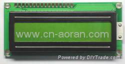 FSTN 16x2 Character lcd module with green led backlight 5