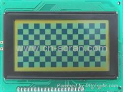 High quality STN FSTN 128X64 Graphic lcd modules with led backlight 