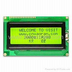 High quality 20X4 STN or FSTN Character LCD module with led backlight from Aoran