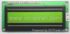 FSTN STN 16 by 1 Characters LCD Module with Led Backlight from AORAN LCD