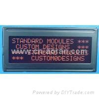 Aoran LCD STN Gray 16x4 Character LCD Module with Red Led Backlight  