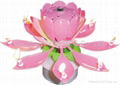 Lotus candle