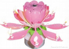 Lotus candle