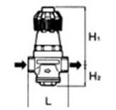 Y14H/F direct acting bellows pressure reducing valve  4