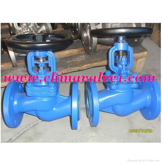  DIN Bellows Sealed Globe Valve  4