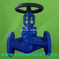  DIN Bellows Sealed Globe Valve 