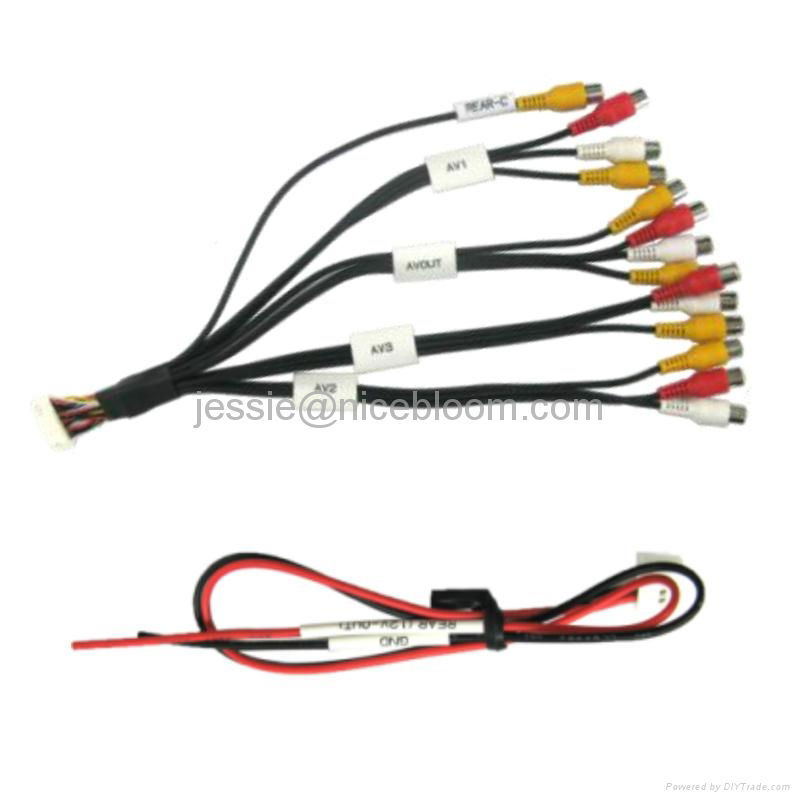 Multimedia Video Interface for MercedesBenz W204 with Round Connector PAS Functi 5