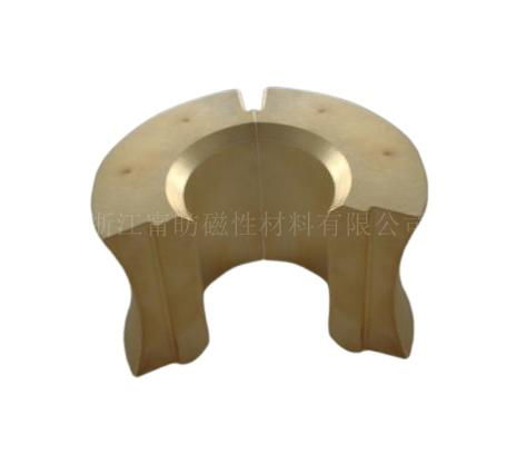 Special shape Motor Magnet permanent maggent gold coating N48H