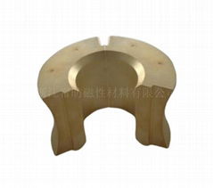 Special shape Motor Magnet permanent maggent gold coating N48H