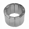 Customized Arc NdFeB Magnet Neodymium Curve For Motor 10