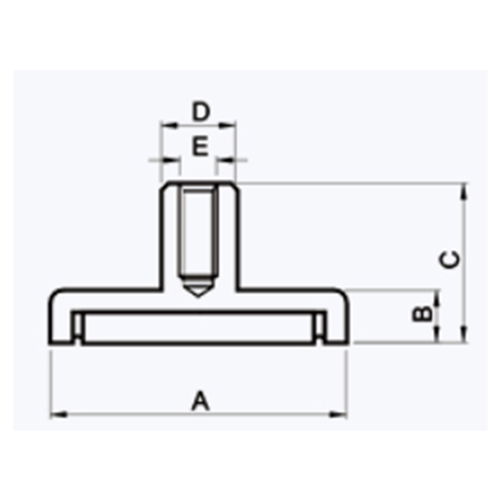 POT08 Magnetic holder pull strength 1300N  2