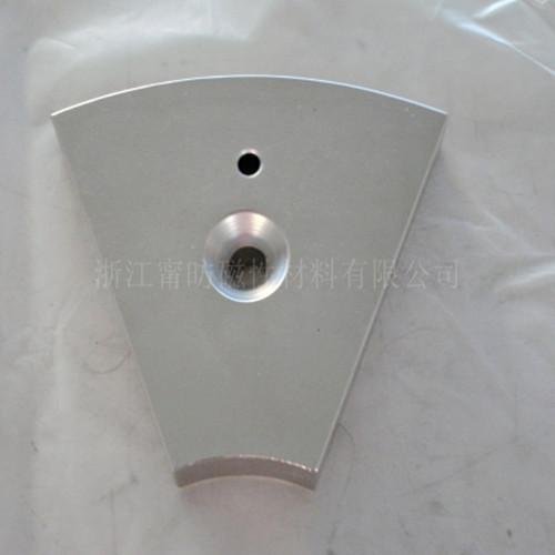 Wind power generator magnet with hole permanent Sintered NdFeB magnet  3