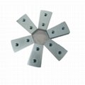 Wind power generator magnet with hole permanent Sintered NdFeB magnet 