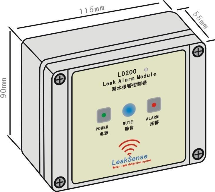 立科Leaksense不定位漏水检测报警控制器 2