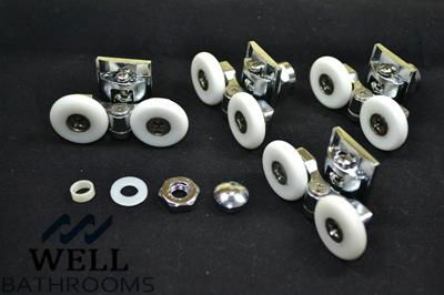 Rollers for shower door, shower door hardware 4