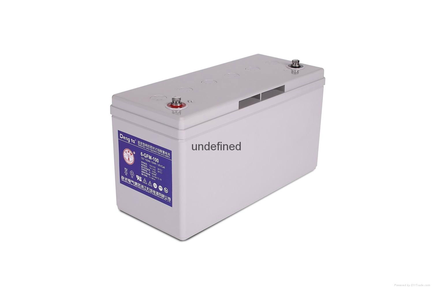 12V 100AH Rechargeable lead acid battery for UPS Telecom Power Storage