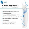 2019 New Trend Waterproof Baby Child Vacuum Nasal Aspirator Snivel Nose Cleaner  4