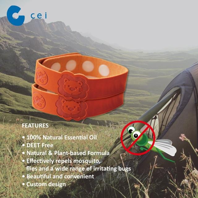 100% Essential Oil Plant Anti Mosquito repellent bracelet Pest killer Mosquito b 5