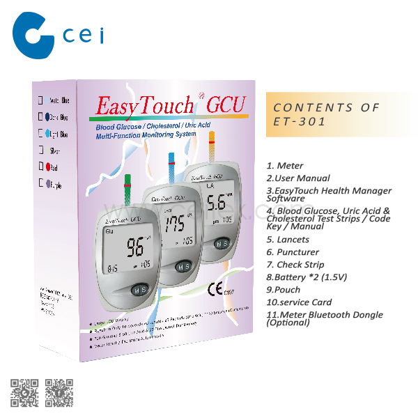 2019 CE ISO Diabetes Products Blood Glucose Uric acid Cholesterol Blood Test Mac 5