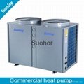 High COP Commercial Hot Water Heater Heat Pump With R410A Refrigerant 3