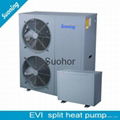 Reliable Quality Split Type 18 KW EVI Air Source Heat Pump 2