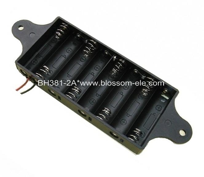 8 "AA" Battery Holder(BH3812) BLOSSOM (China Manufacturer) Battery