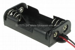 2 "AA" Battery Holder with Ears(BH321-3)